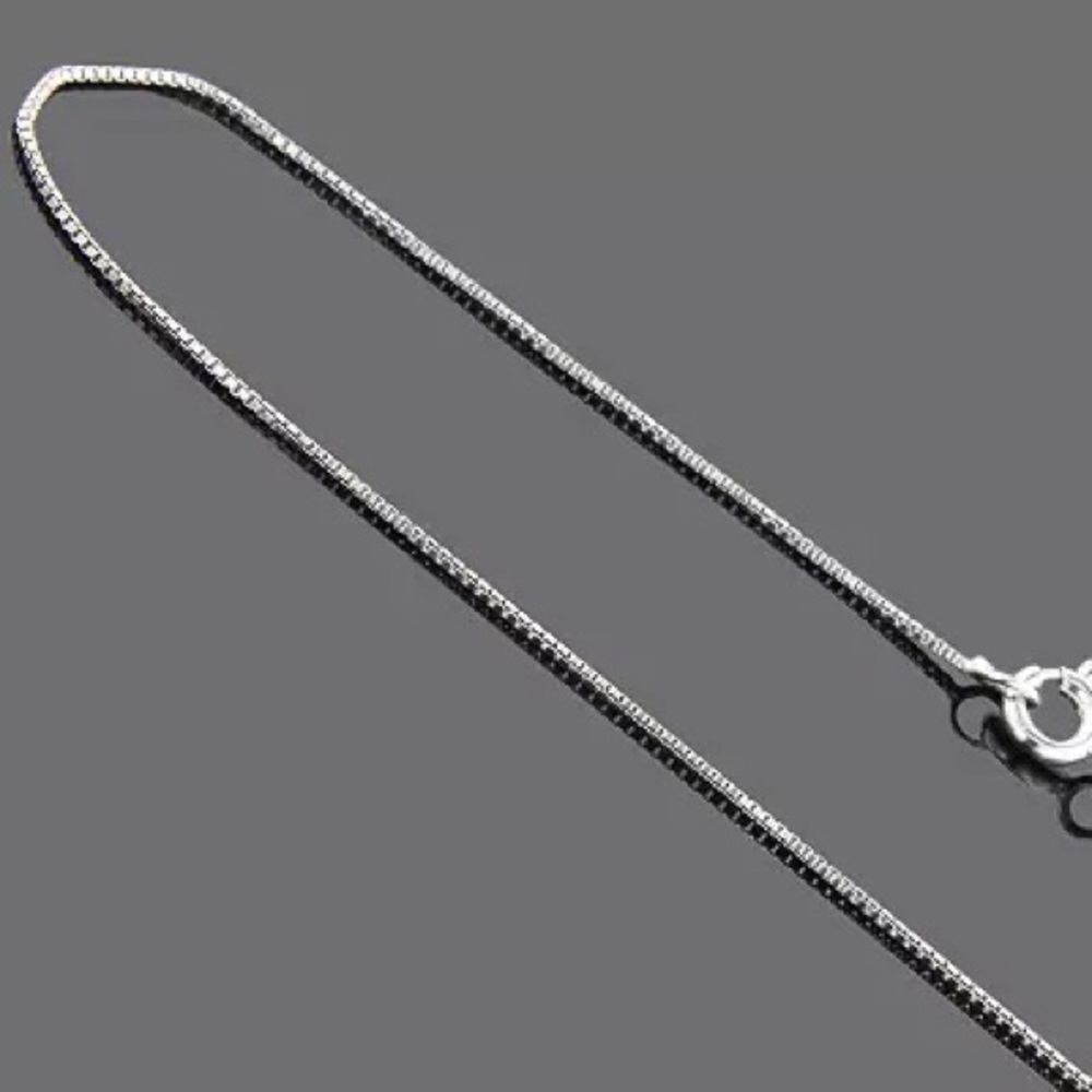 #SterlingSilver #BoxChain #Necklace